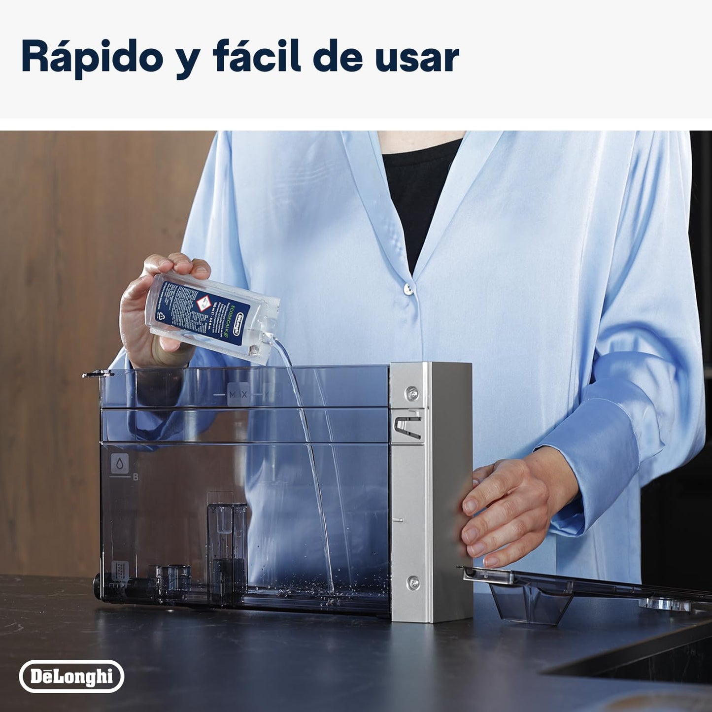 De'Longhi Ecodecalk DLSC101 - Descalcificador ecológico, 100 ml