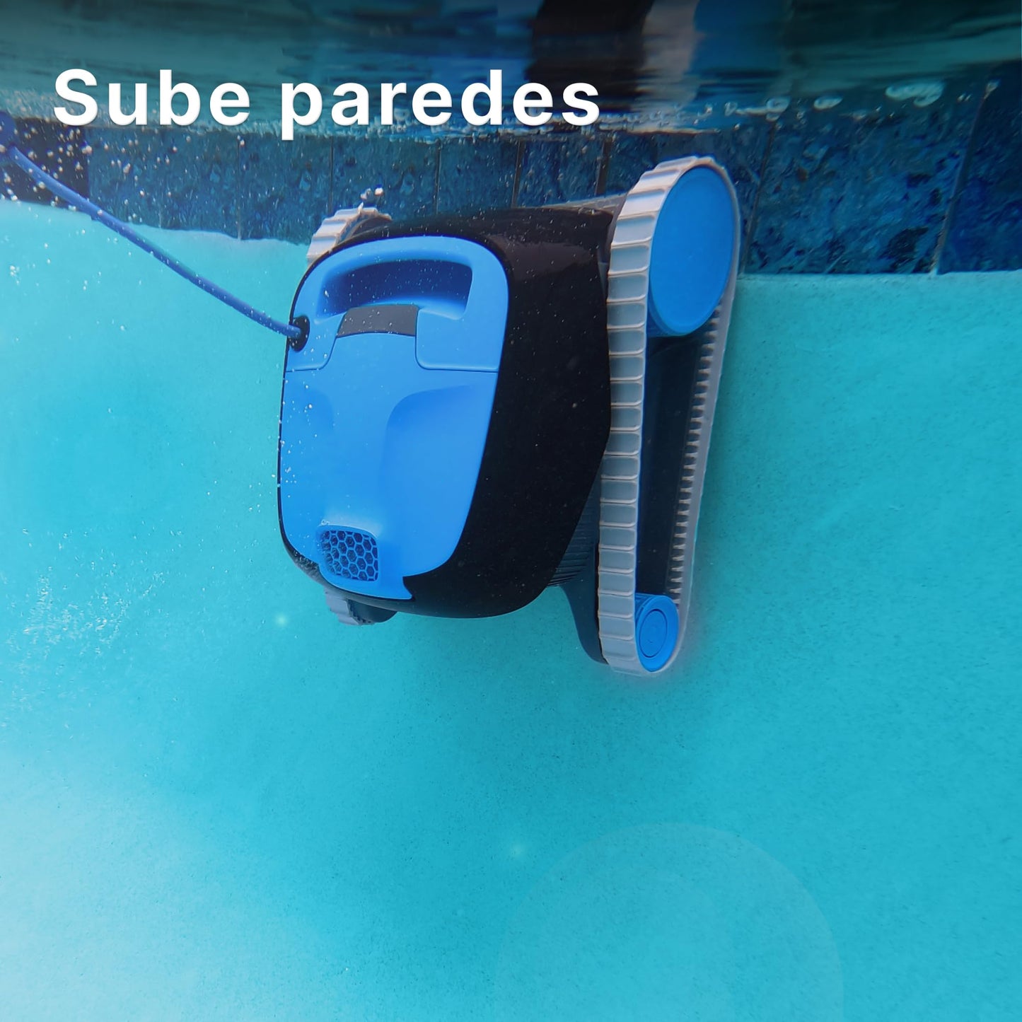 Dolphin Nautilus CC Robot limpiafondos automático para Piscinas enterradas y Desmontables de 10m - Limpieza Fondo y Paredes - Ahorro de energía