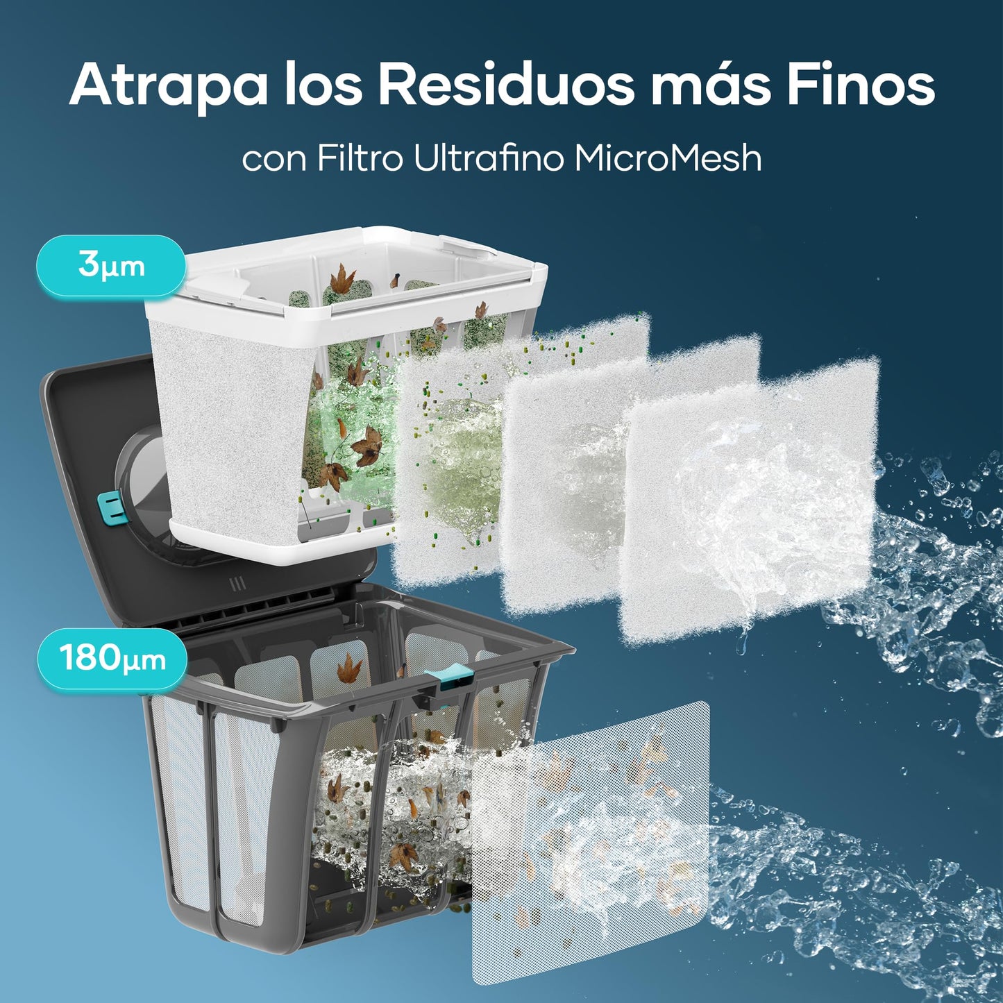 AIPER Scuba S1 2025 Robot Piscina Limpiafondos y Paredes,Aspirador Piscinas Fondos con Batería Mejorada 180 min,Filtración Ultrafina + App y OTA,para Piscinas hasta 150 m²