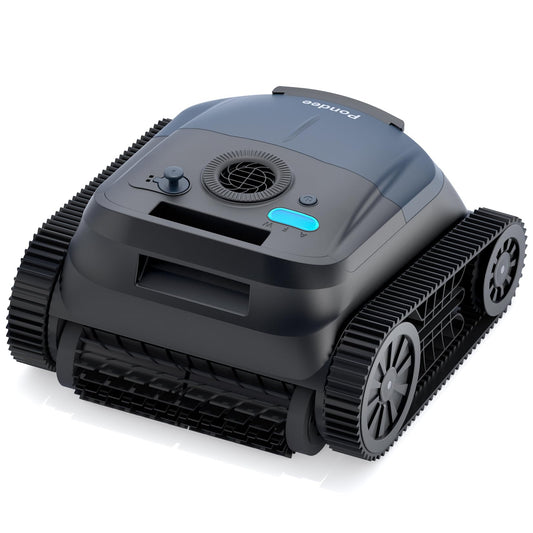Pondee X5 Robot Piscina Limpiafondos y Paredes, Planificación Inteligente, Autonomía de 180 Min, 4 Modos, Retorno Inteligente, Limpiafondos Piscina Automatico para Piscinas Enterradas de hasta 300 m²