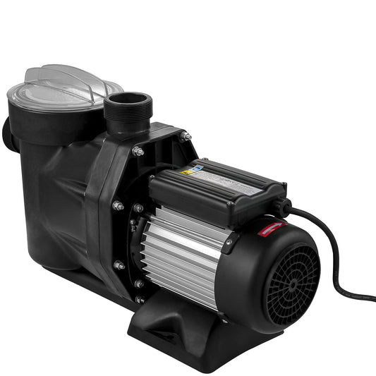 VEVOR Bomba Piscina 750 W Bomba para Piscina 19,200 L/h Bomba Depuradora Piscina 230V 50Hz Bomba de Filtro para Piscina 3450 RPM Bomba de Circulación para Piscina Protección de Sobrecarga Térmica