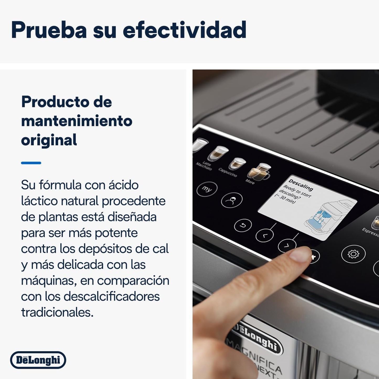 De'Longhi Ecodecalk DLSC101 - Descalcificador ecológico, 100 ml